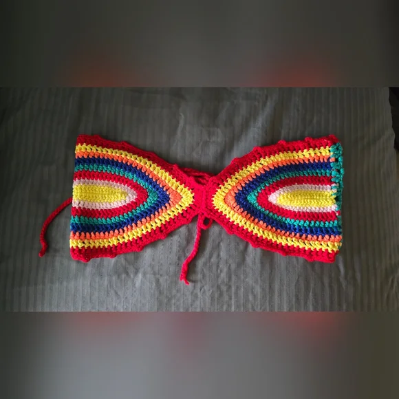 Love Sense Colorful Crochet Two-Piece Set - Picture 4 of 11